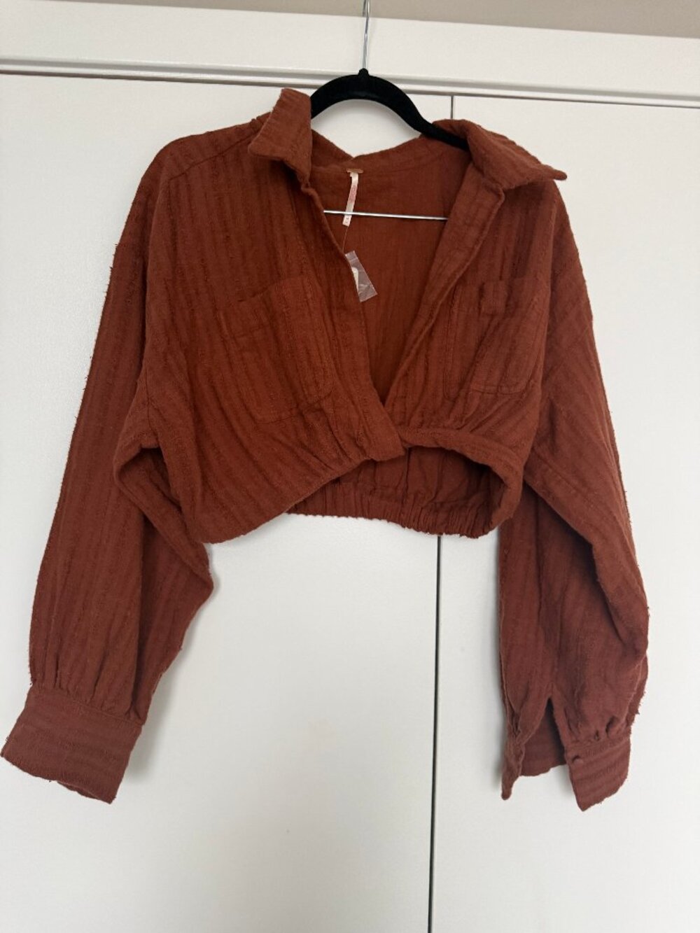 NWT Free People Brown Stay Cool Set - Size Medium